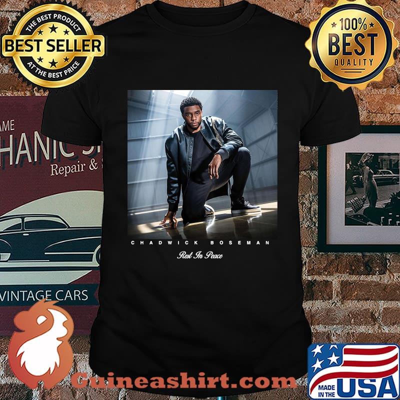 Black panther chadwick est in peace 1977 2020 shirt