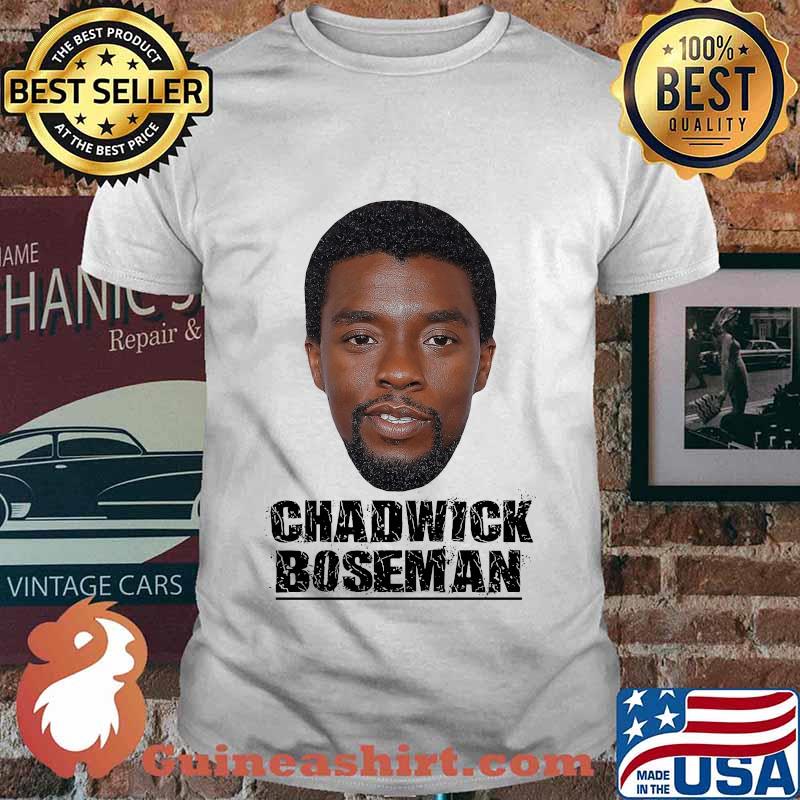 Black panther chadwick face shirt
