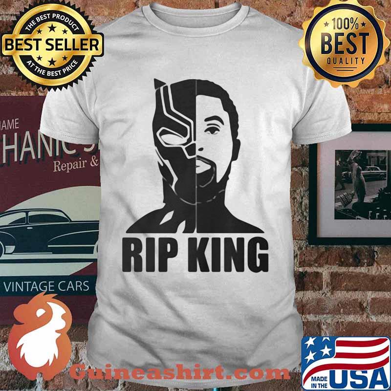 Black panther chadwick rip king shirt