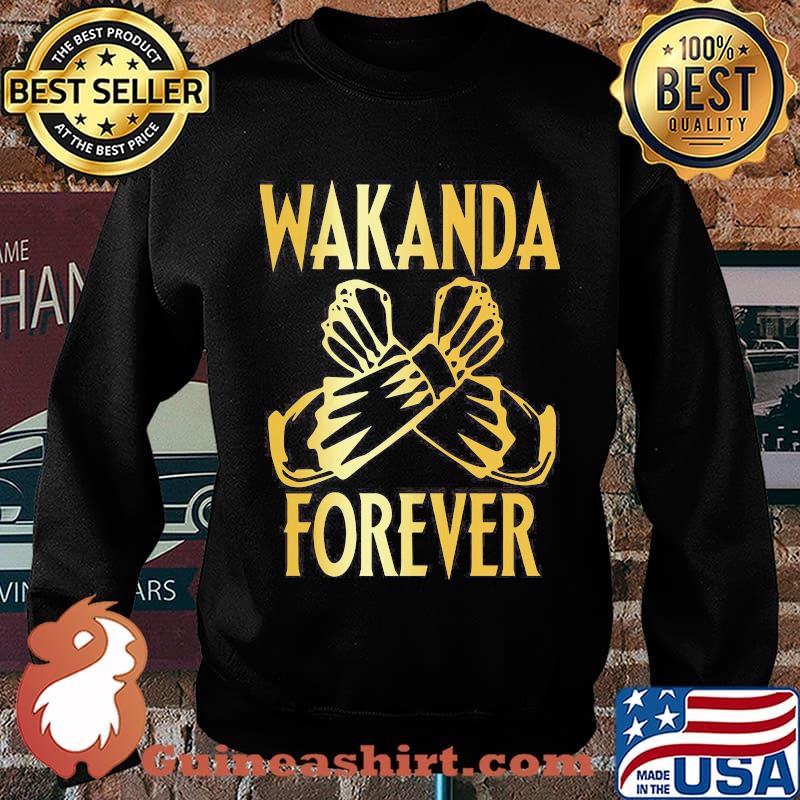 Black panther chadwick wakanda forever hand s Sweater