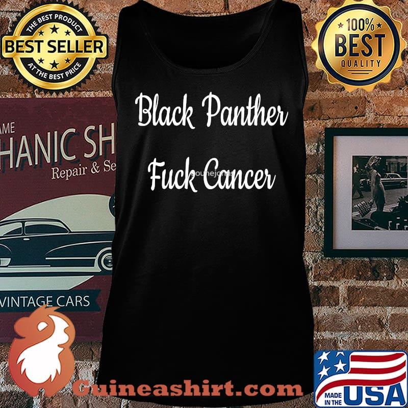 Black panther fuck cancer 2020 s Tank top