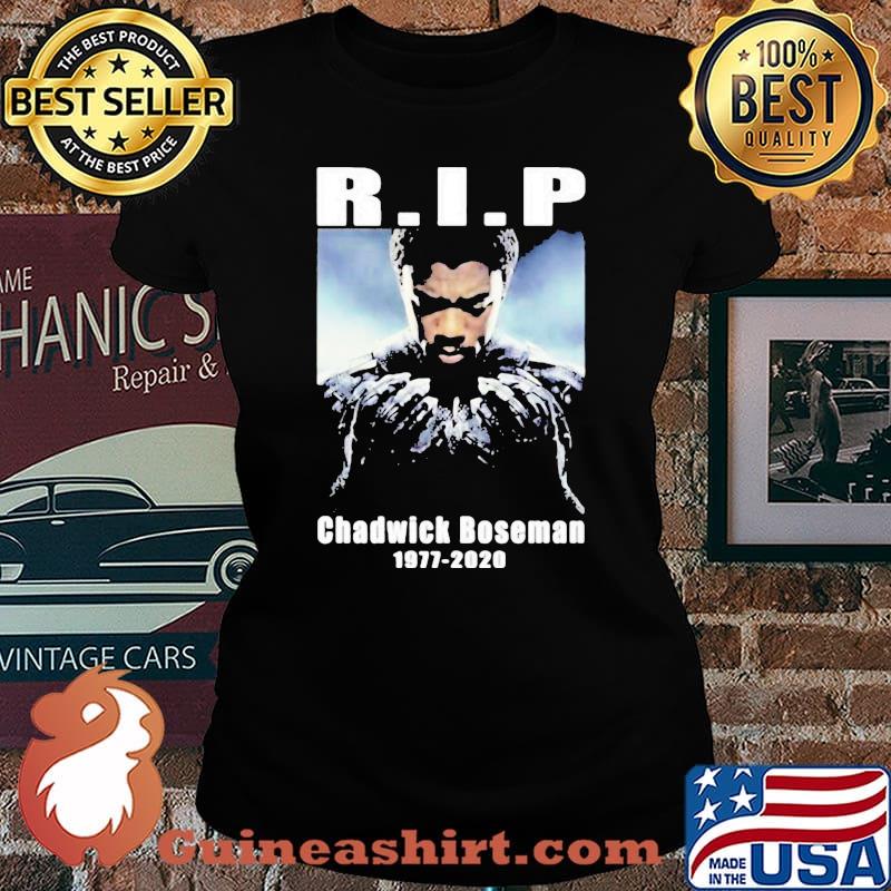 Black panther rip chadwick 1977 2020 s Laides tee