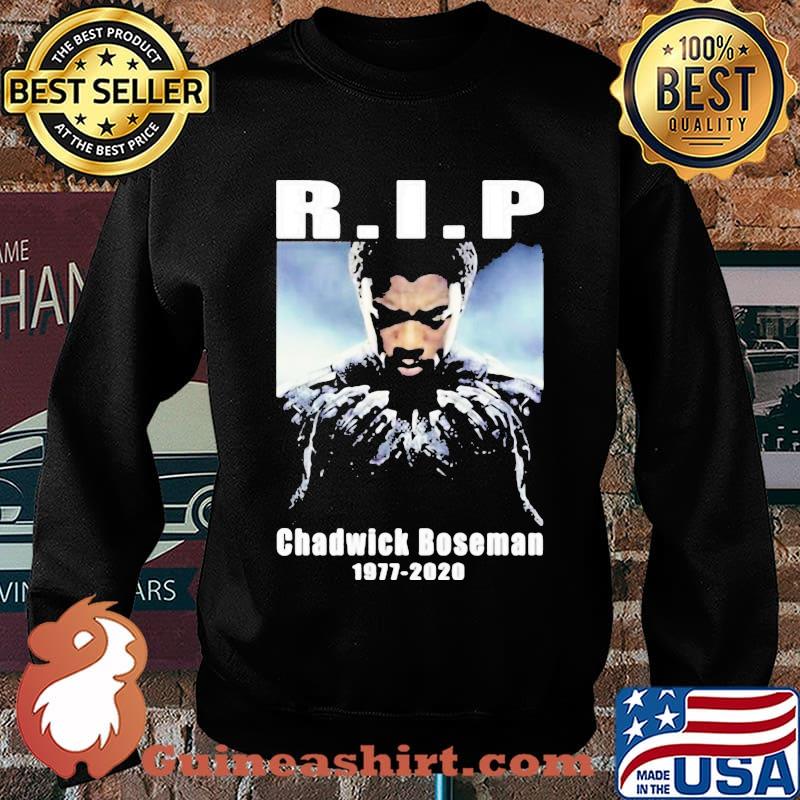 Black panther rip chadwick 1977 2020 s Sweater
