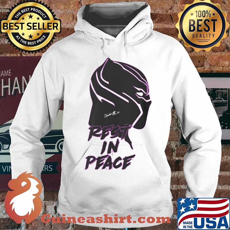 Black panther rip chadwick actor rest in peace signature s Hoodie