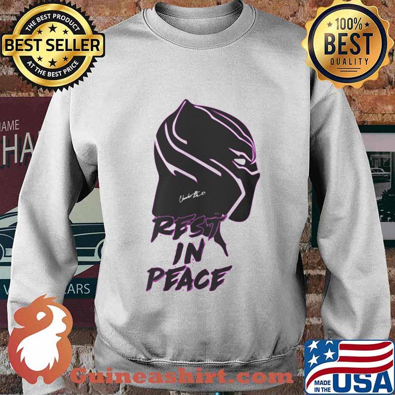 Black panther rip chadwick actor rest in peace signature s Sweater