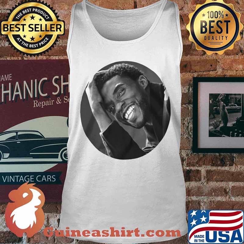 Black panther rip chadwick actor smiling s Tank top