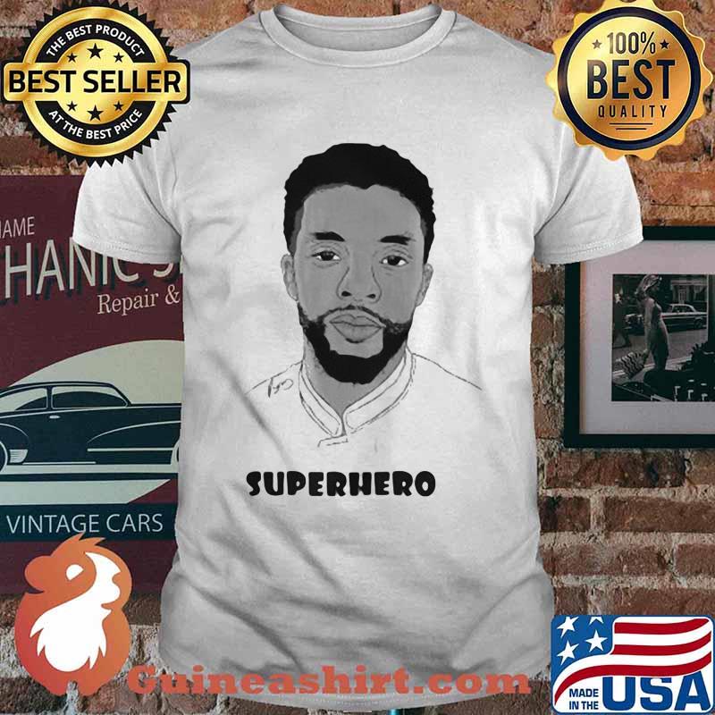 Black panther rip chadwick actor superhero shirt