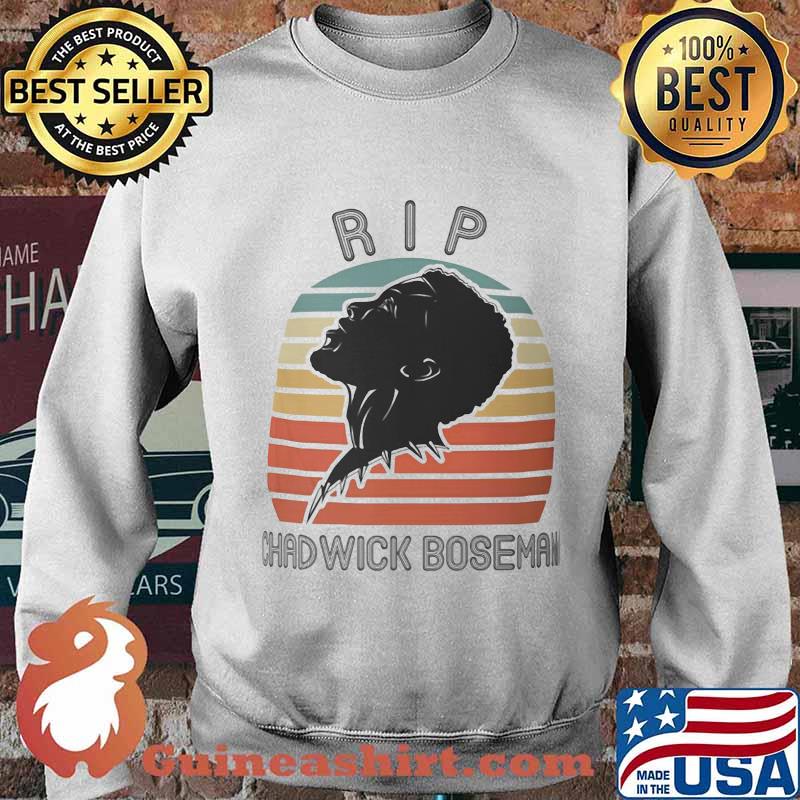 Black panther rip chadwick actor vintage retro s Sweater
