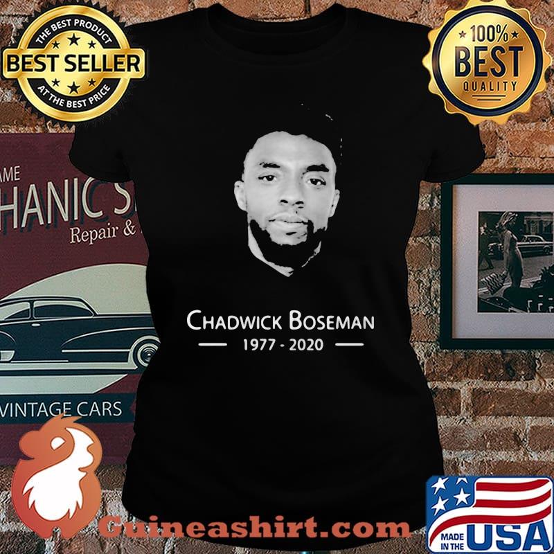 Black panther rip chadwick Boseman actor 1977 2020 s Laides tee