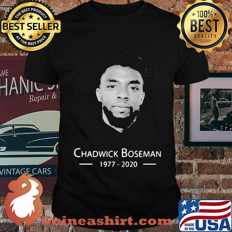 Black panther rip chadwick Boseman actor 1977 2020 shirt