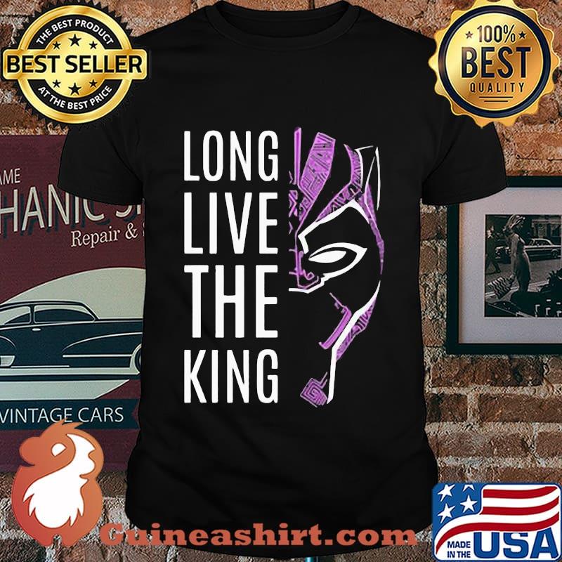 Black panther rip chadwick boseman long live the king shirt