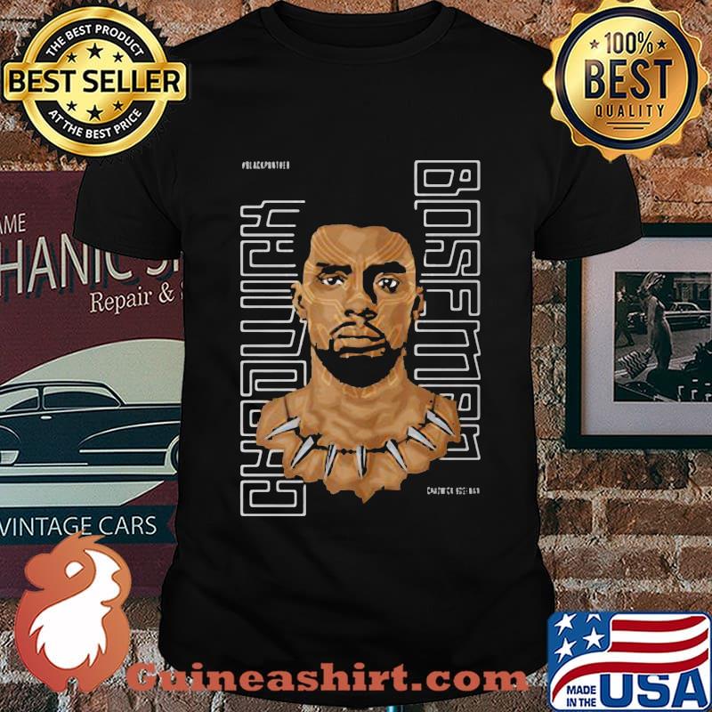 Black panther rip chadwick Boseman rest in power 2020 shirt