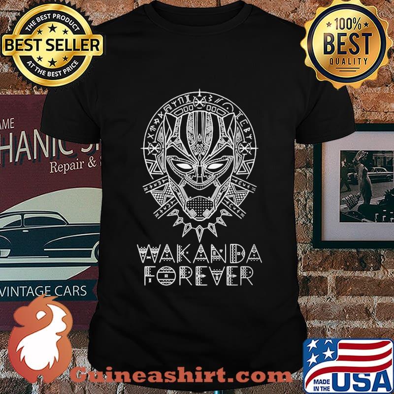 Black panther rip chadwick boseman wakanda forever king shirt