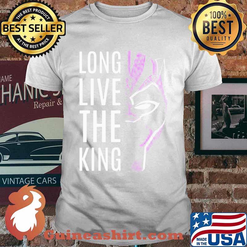 Black panther rip chadwick long live the king shirt