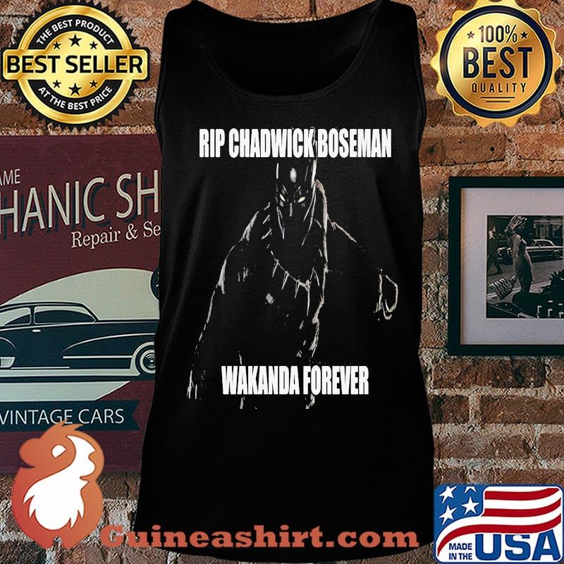 Black panther rip chadwick wakanda forever s Tank top
