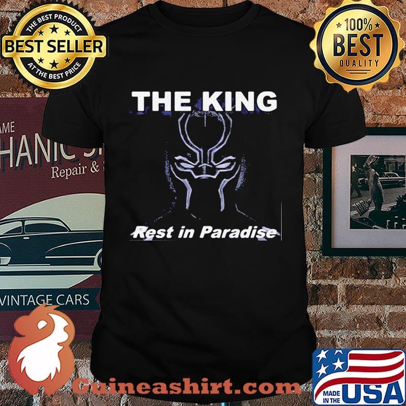 Black panther the king rest in paradise shirt