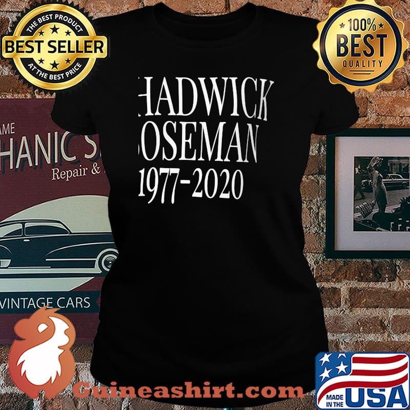 Black panther wakanda forever chadwick boseman rip 1977 2020 black s Laides tee