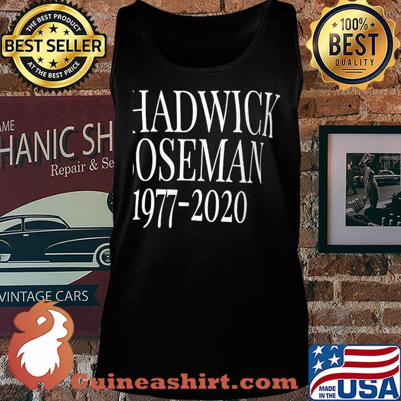 Black panther wakanda forever chadwick boseman rip 1977 2020 black s Tank top