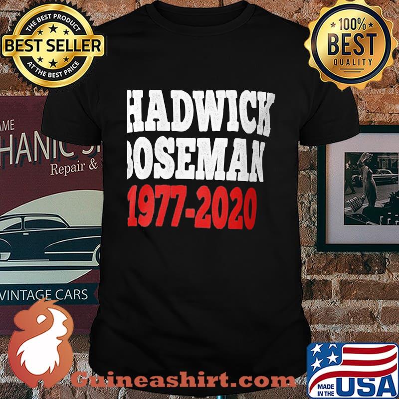 Black panther wakanda forever chadwick boseman rip 1977 2020 shirt
