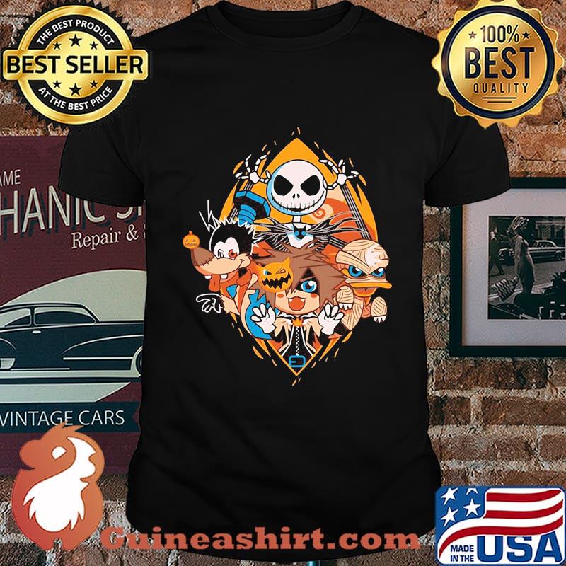 Blood insides halloween the nightmare characters shirt