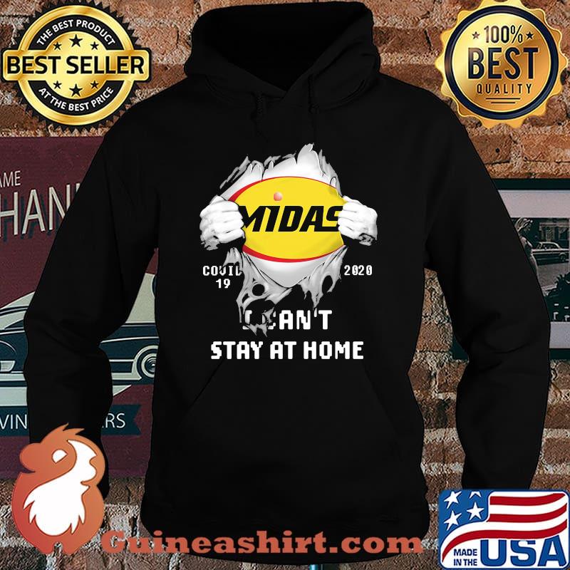 Blood insides midas covid-19 2020 i can't stay at home s Hoodie