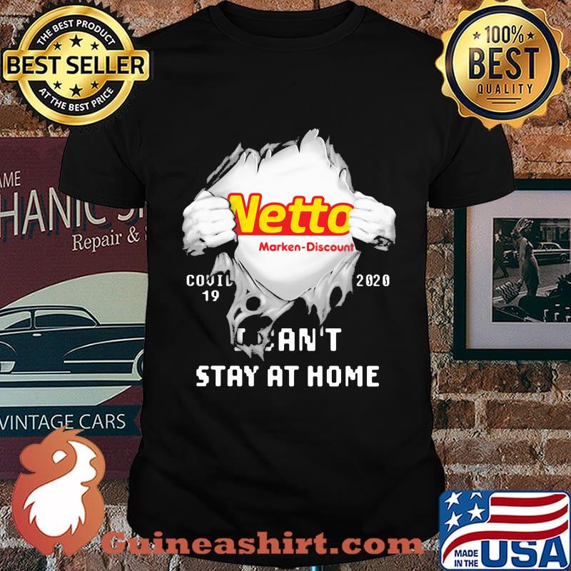 Blood insides netto marken discount covid-19 2020 i can't stay at home shirt