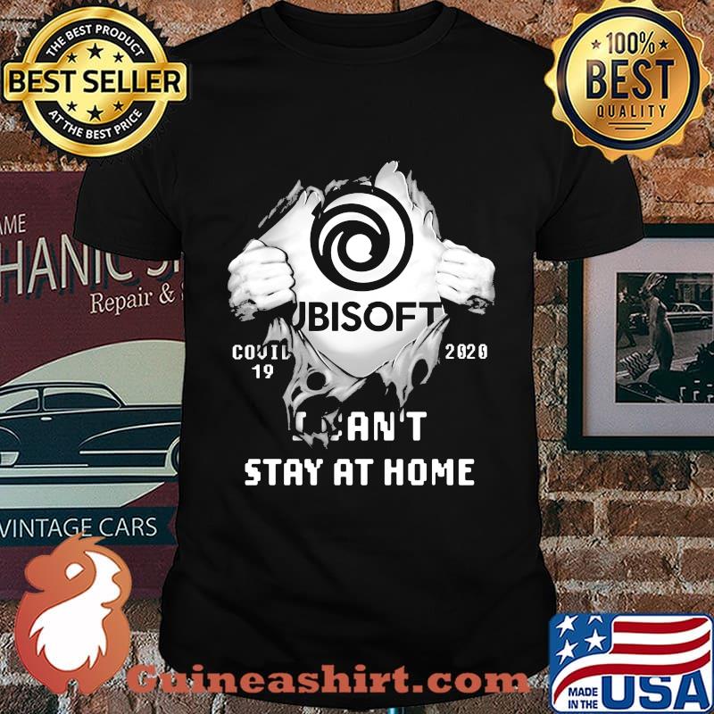 Blood insides ubisoft covid-19 2020 i can't stay at home shirt