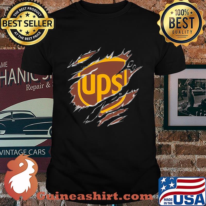 Blood insides ups logo shirt