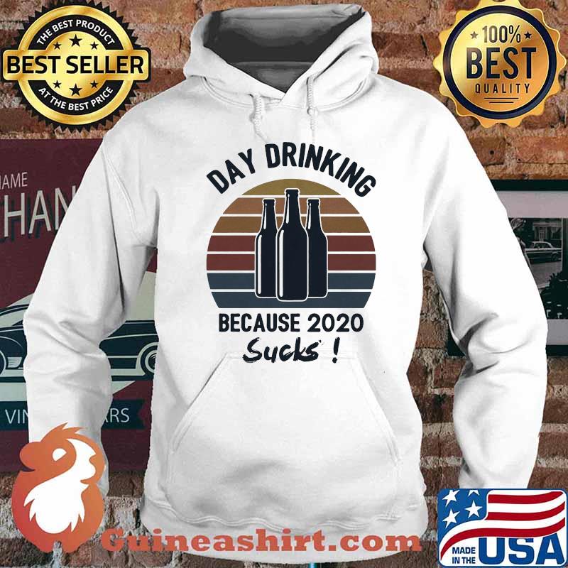 Bottle day drinking because 2020 sucks vintage retro s Hoodie