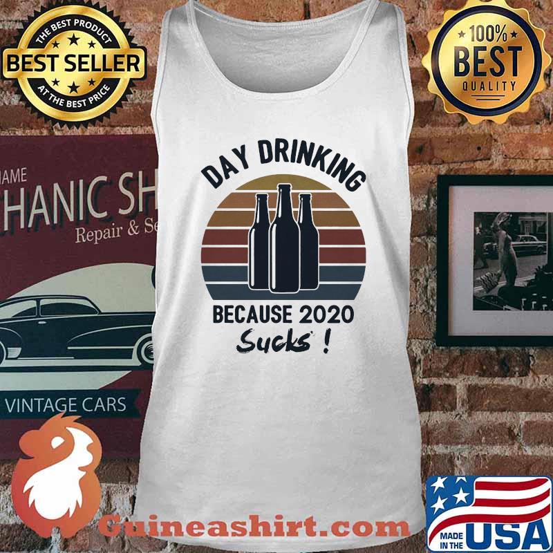 Bottle day drinking because 2020 sucks vintage retro s Tank top