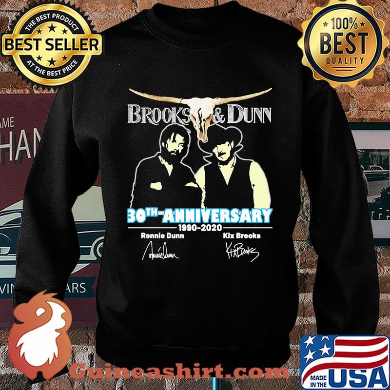 Brooks and dunn 30th anniversary 1990 2020 thank you for the memories signatures s Sweater