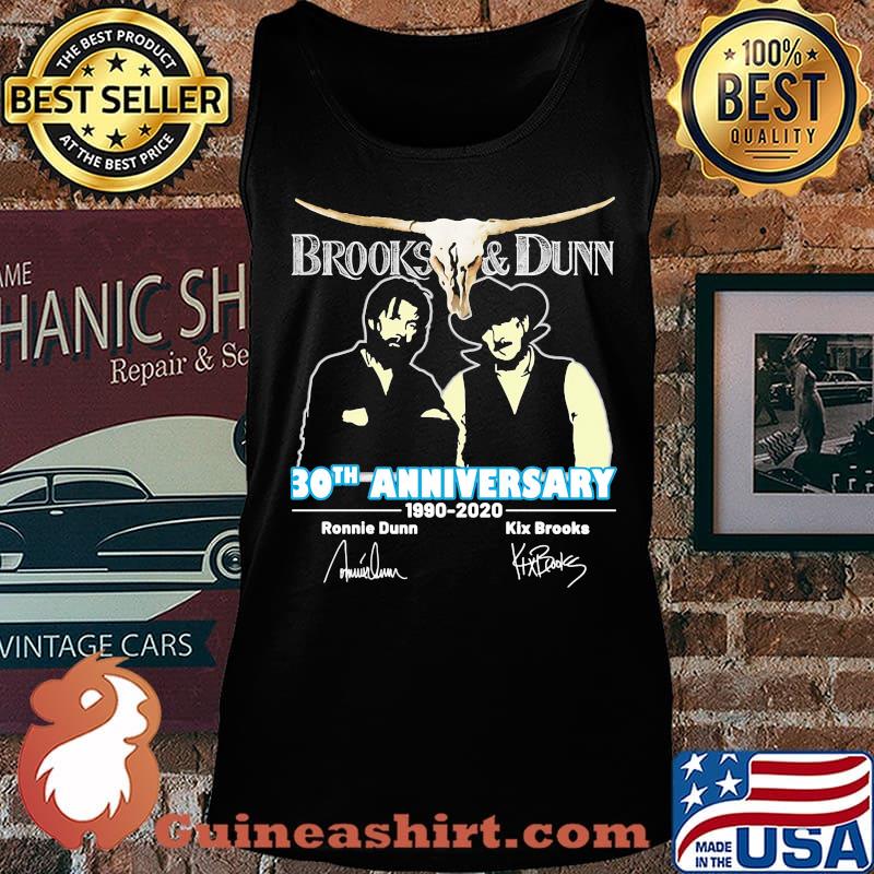 Brooks and dunn 30th anniversary 1990 2020 thank you for the memories signatures s Tank top