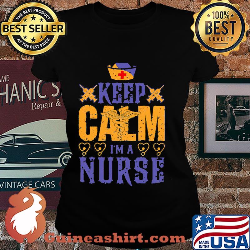 Caduceus keep calm i'm a nurse s Laides tee
