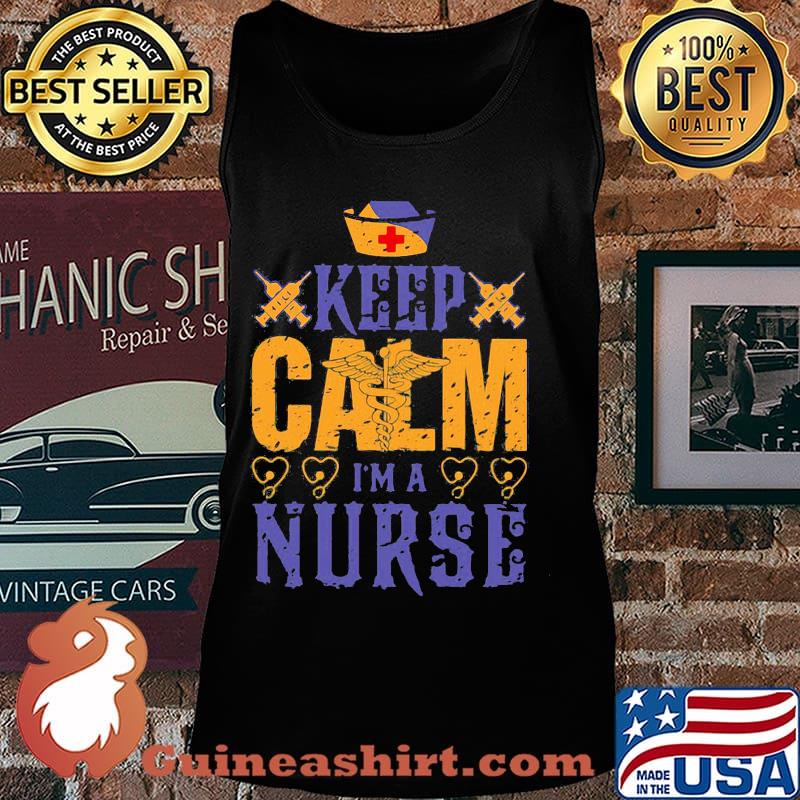 Caduceus keep calm i'm a nurse s Tank top