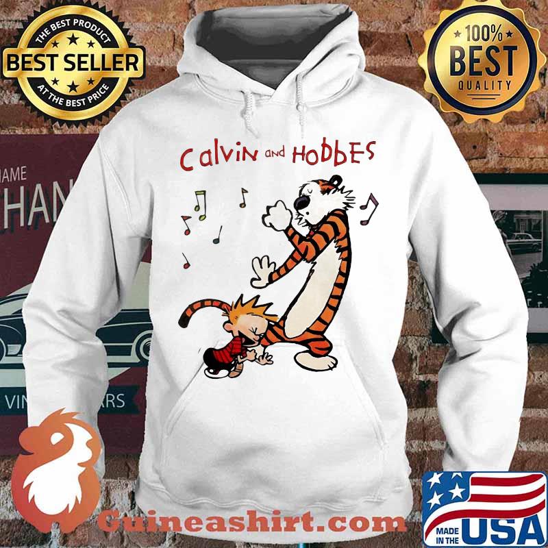 Calvin and hobbes singing s Hoodie