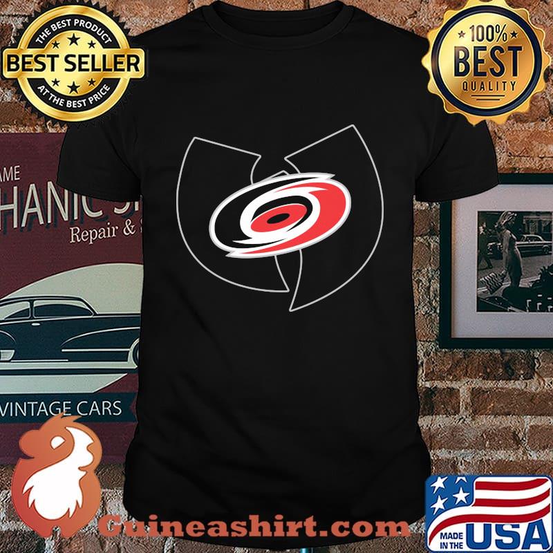 Carolina hurricanes hockey wu tang logo shirt
