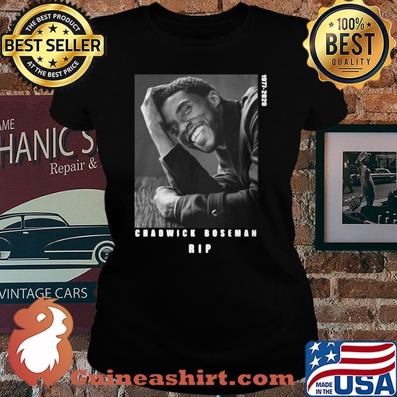 Chadwick boseman rip 1977 2020 black panther actor s Laides tee