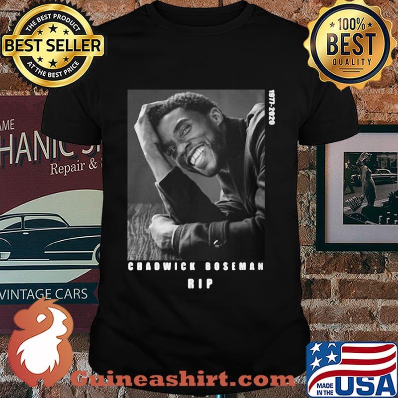 Chadwick boseman rip 1977 2020 black panther actor shirt