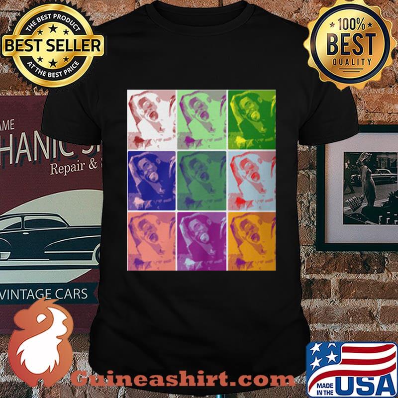 Chadwick boseman rip black panther actor art color shirt