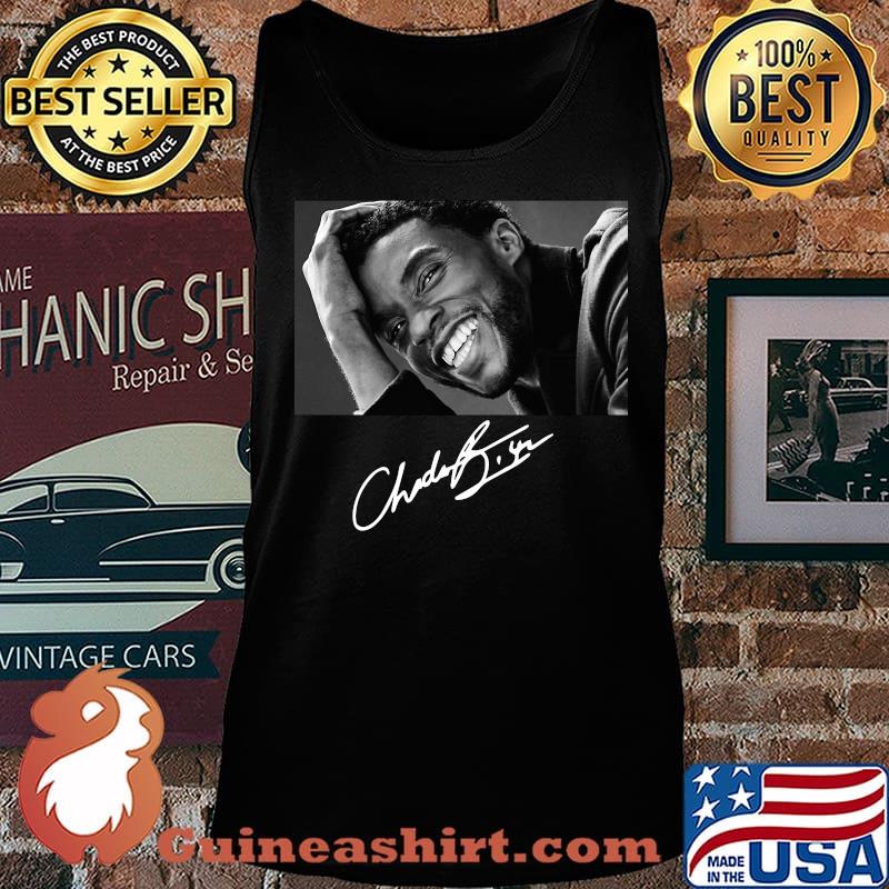 Chadwick cast black panther signature s Tank top