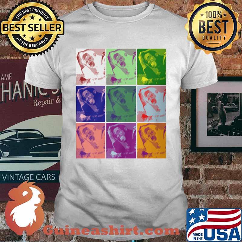 Chadwick rip black panther actor art color shirt
