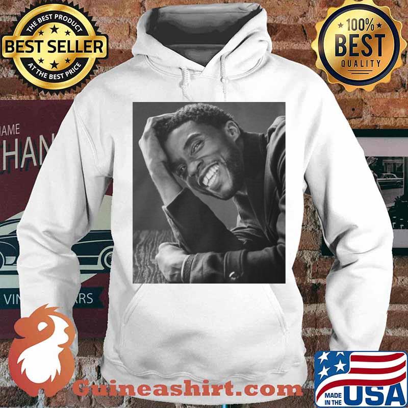 Chadwick rip black panther actor smiling picture s Hoodie