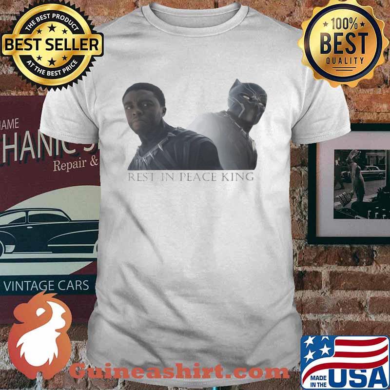 Chadwick rip black panther rest in peace king shirt