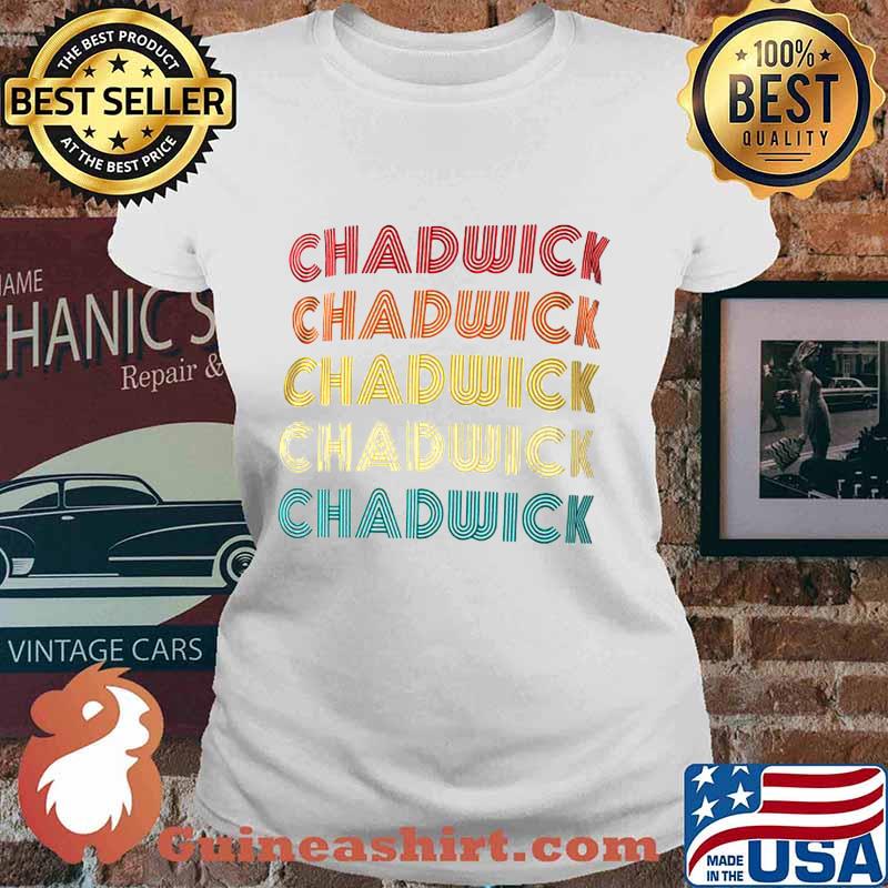 Chadwick rip black panther vintage s Ladies tee
