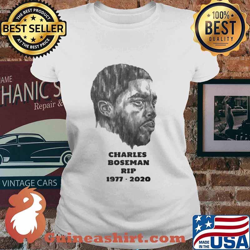 Charles Boseman rip 1977 2020 art s Ladies tee