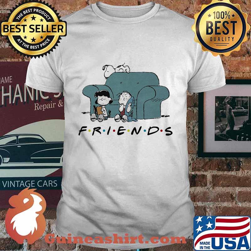 Charlie brown and snoopy friends shirt