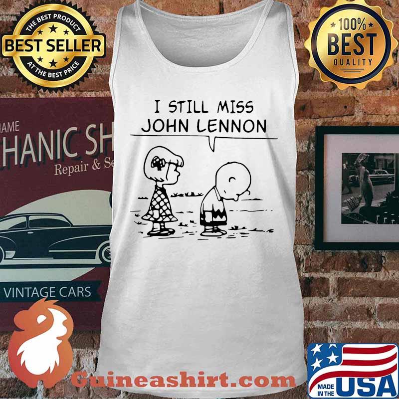 Charlie brown i still miss john lennon s Tank top