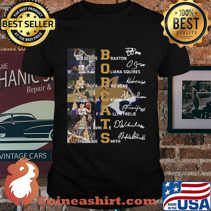 Charlotte hornets basketball players signatures shirt