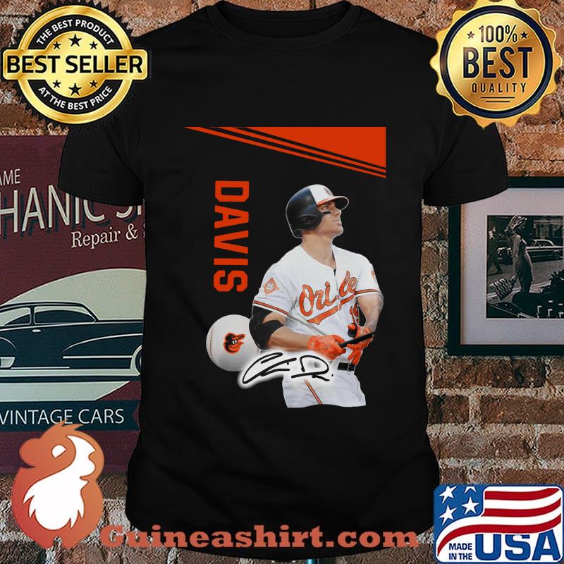 Chris davis baltimore oriole baseball signature shirt
