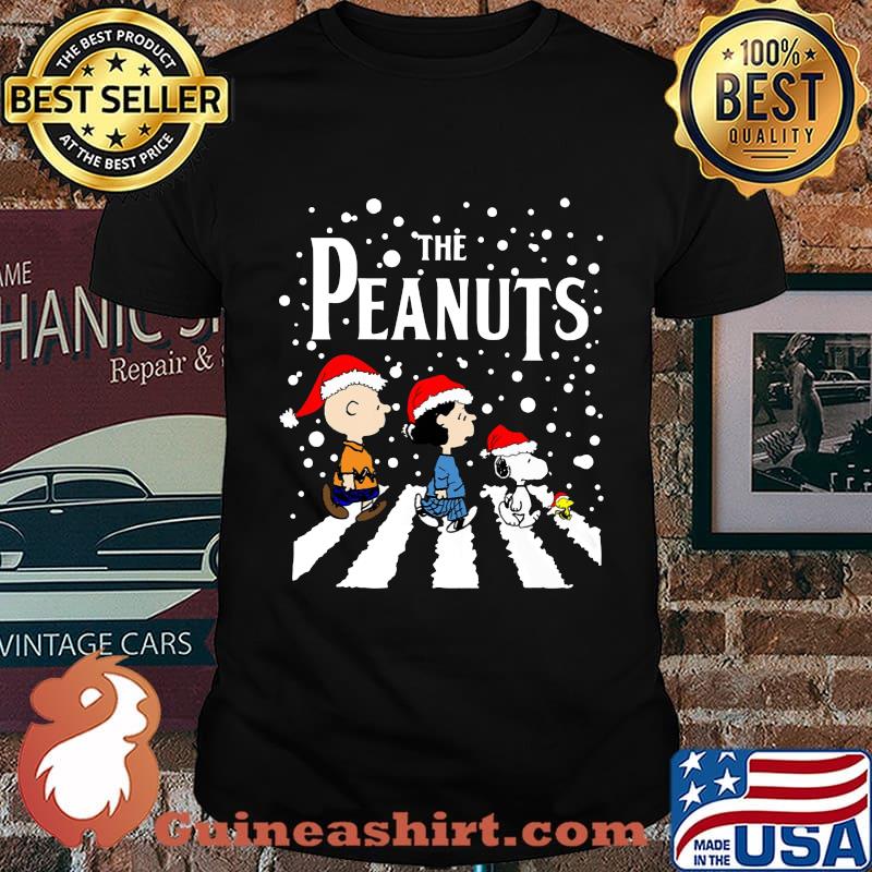 Christmas the peanuts abbey road shirt